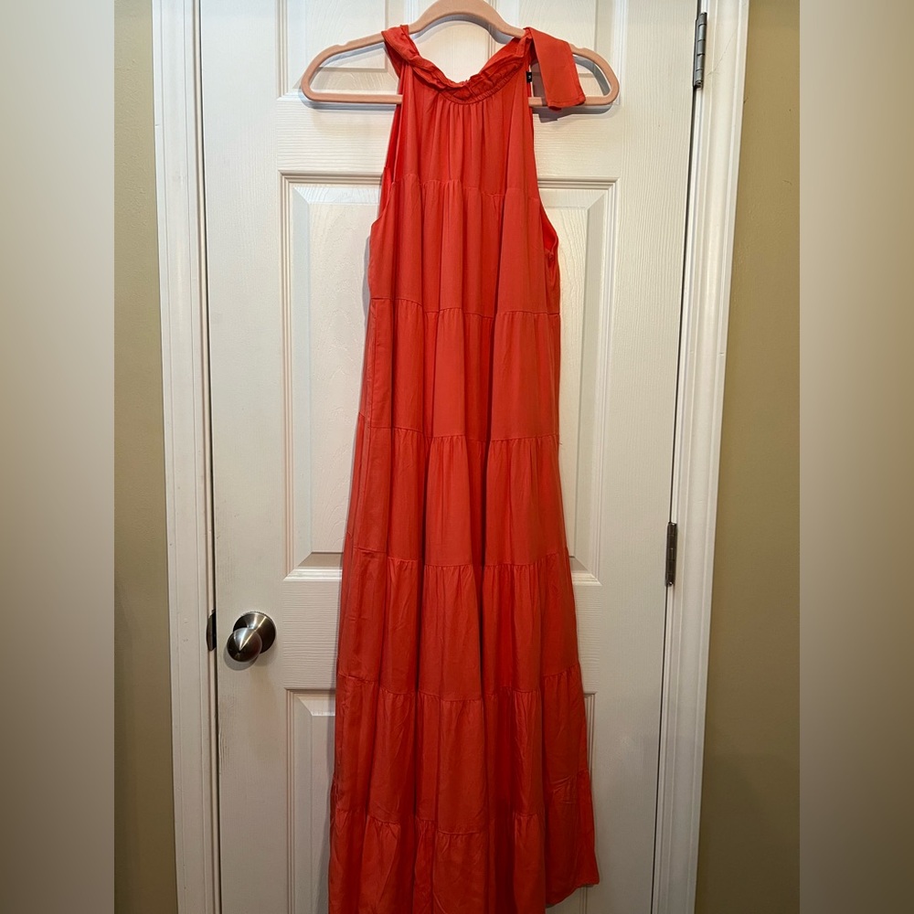 🦋 Vibrant haeof  Maxi Dress size medium